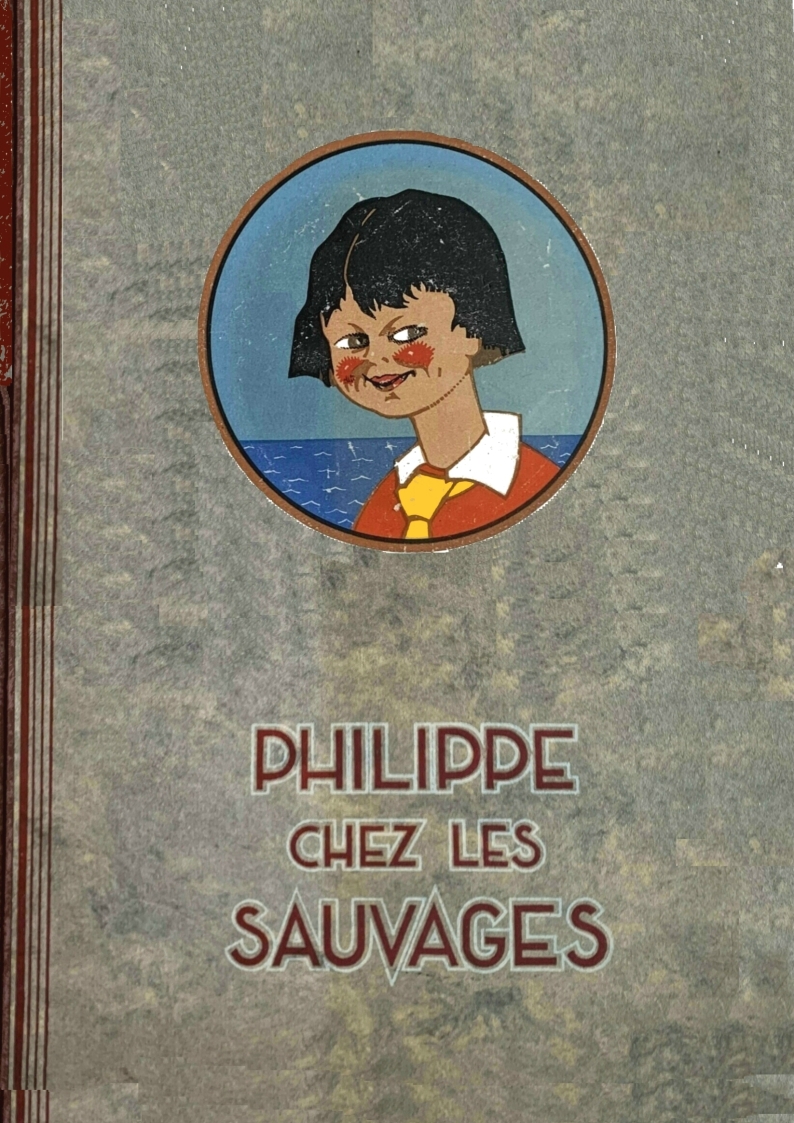 W PHILIPPE CHEZ LES SAUVAGES P00 COUVERTURE